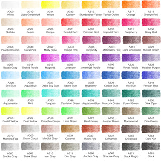 Colored Pencils | Set of 72, Quality 3.8mm Soft Core Leads, Rich & Vibrant Colors, Blendable